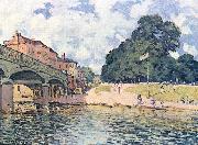 Alfred Sisley Brucke von Hampton Court oil